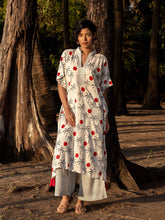 Women's Monsoon Kaftan Kurta and Palazzo Set